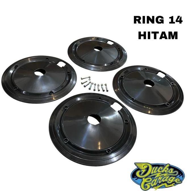 WHEELDOP WHEELDOP TUTUP VELG MOTOR MATIC  BEAT VARIO RING 14 R14 BARU