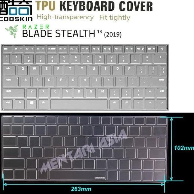 Keyboard Protector RAZER Blade Stealth 13 2019 - COOSKIN Premium TPU