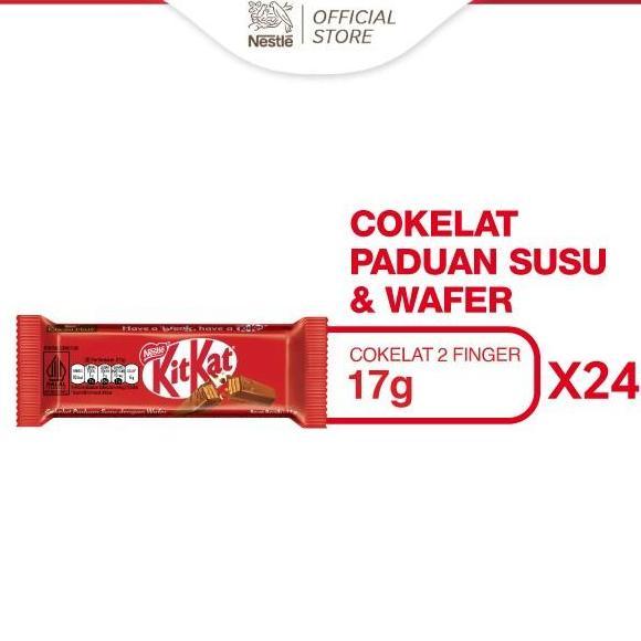 Rohmana- Kit Kat 2F Flowrap 24Pcs X 17G 1 Box Terbaru 