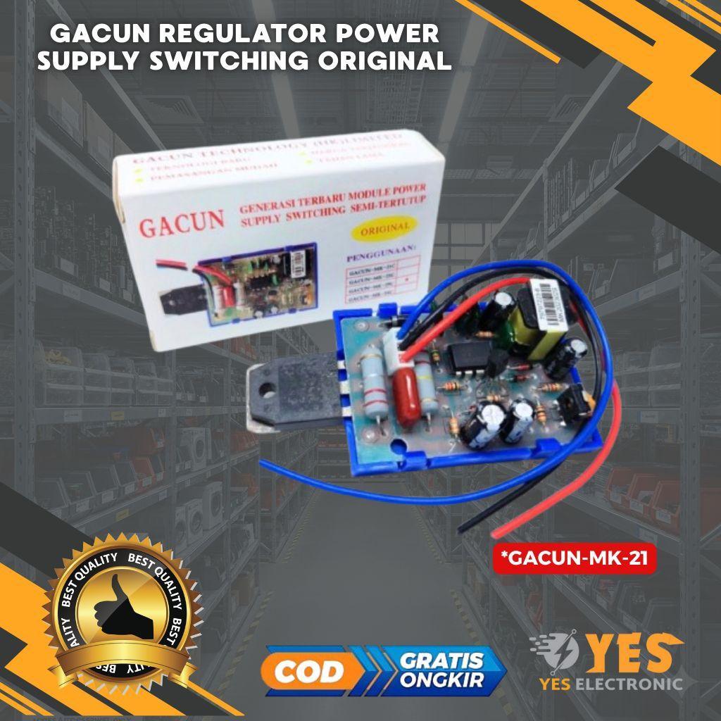 Original Gacun 21 Regulator Tv Gacun 21" (Mk-21C) Gacun 21Inc Power Kit Gacun Power Supply Switching