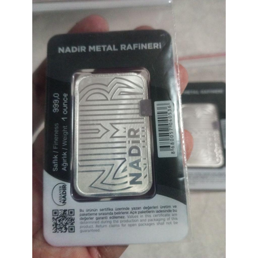Silver Bar (Perak Batangan ) Nadir