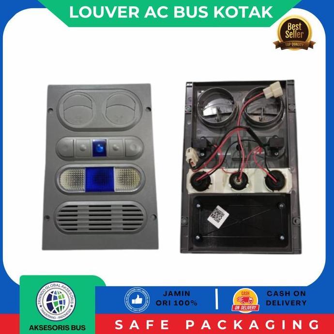FASTONETO Louver AC Kotak/Ventilation Louver AC Bus/Kisi AC Bus Kotak