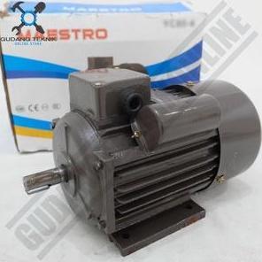 ONETECH1 Dinamo Motor Penggerak 1/2Hp 4P 1Ph YC80-4 1400Rpm / Elektro Motor Maestro 0.5 Hp YC 80-4