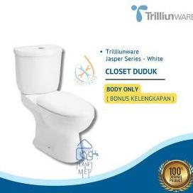 %%%%] TRILLIUN KLOSET DUDUK JASPER / MONOBLOK