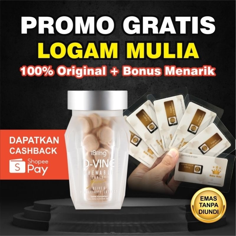 DVINE Kolagen kemasan baru untuk kulit putih dan kencang