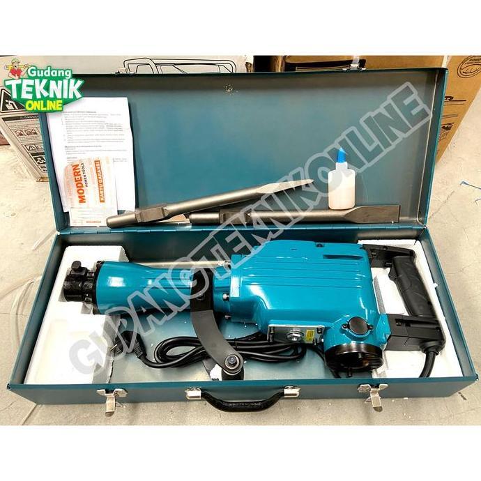 PHRENA Mesin Bor Bobok Beton Jack Hammer MODERN DH65 / Demolition Hammer SDS Plus DH-65 DH 65 MODERN