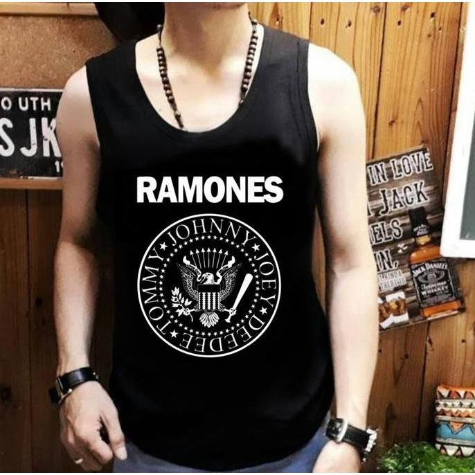 Cuecas - Shopaoi - Singlet Ramones Lekbong Koas Tanpa Lengan Band
