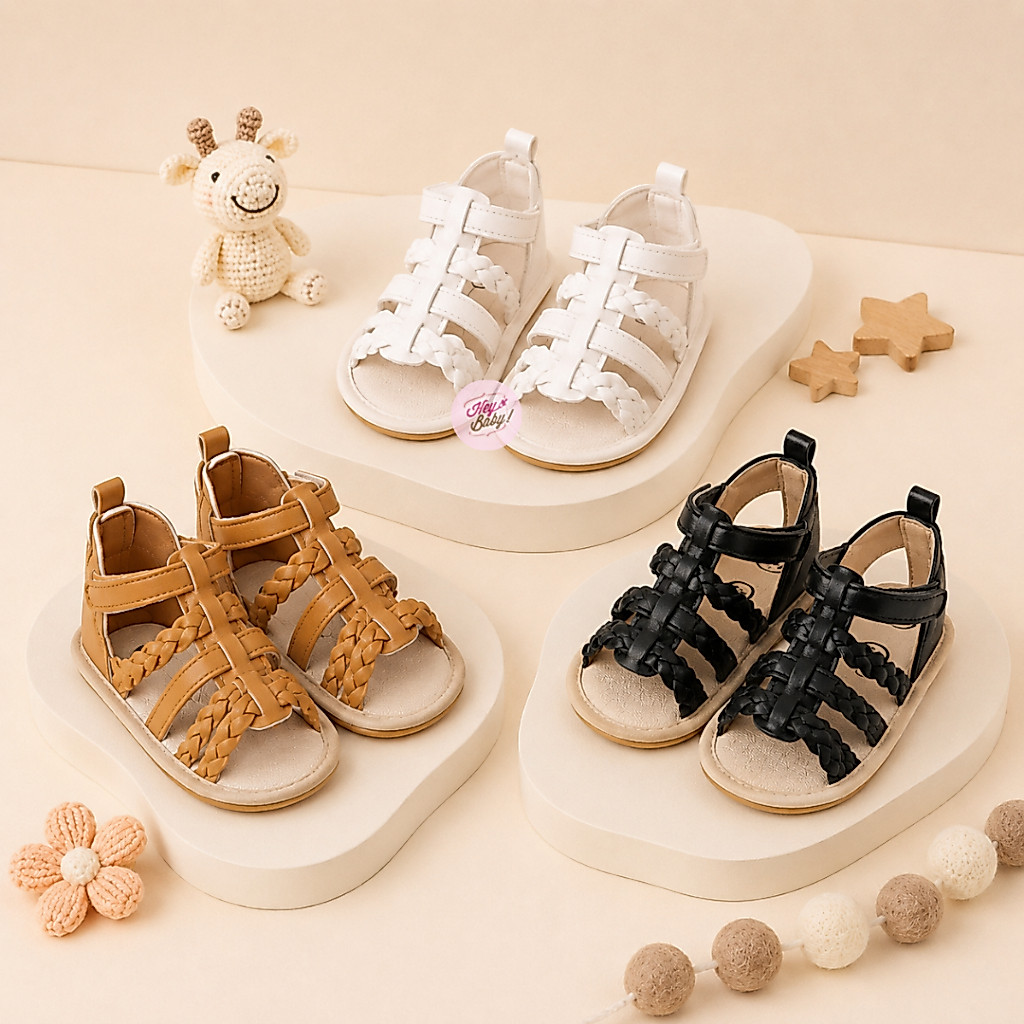 HEYBABY - GLADIATOR Sepatu prewalker bayi dan anak perempuan