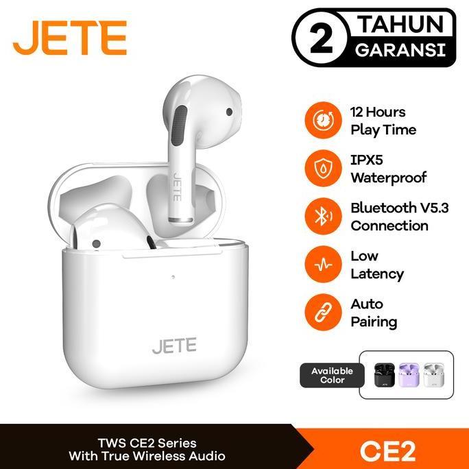 Wkpro- Tws Earbuds Headset Bluetooth Jete Ce Ipx5 - Garansi Tahun