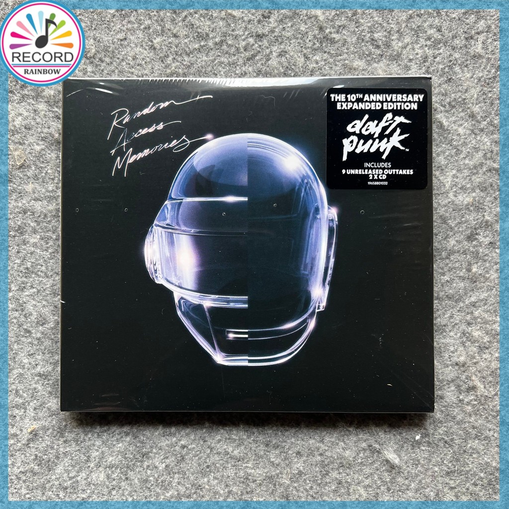 Original Daft Punk Random Access Memories 2CD Album [Barang baru segel​]