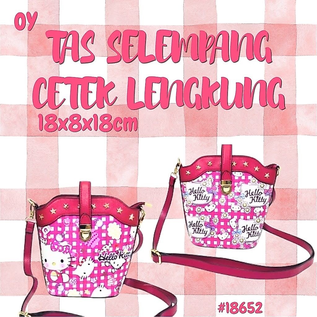 Tas Selempang Wanita Hello Kitty