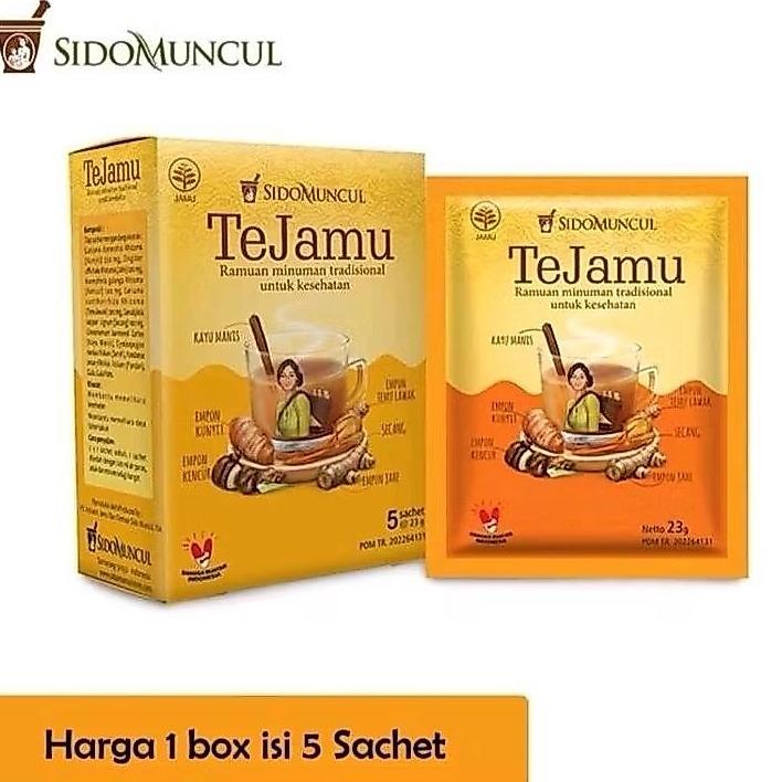 Multifungsi Sidomuncul Tejamu Box Isi 5 Teh Jamu Ala Pak Jokowi Jamu Sehat Herbal Menjaga Daya Tahan