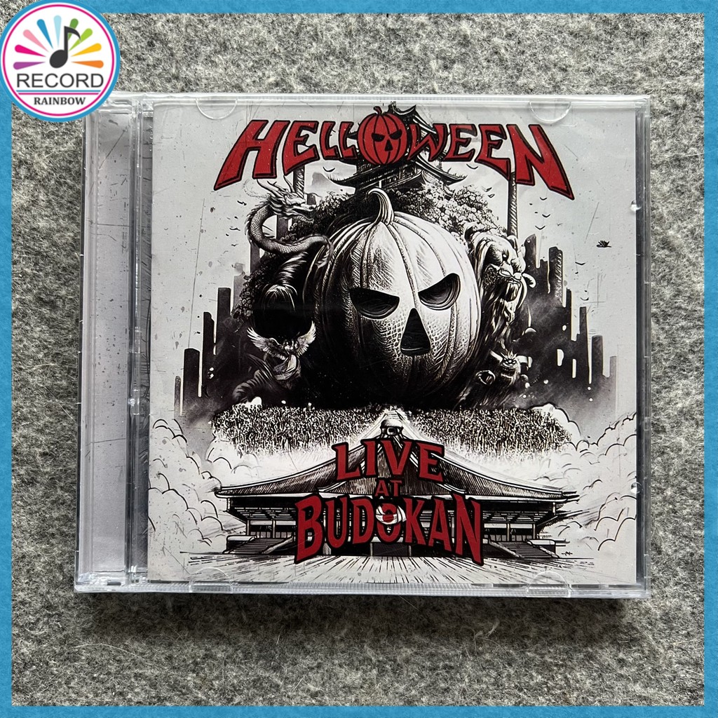 Helloween Live At Budokan Original CD Album [Barang baru segel​]