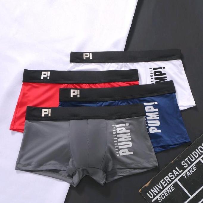 Men Underwear Pump Boxer Pria Full Spandex