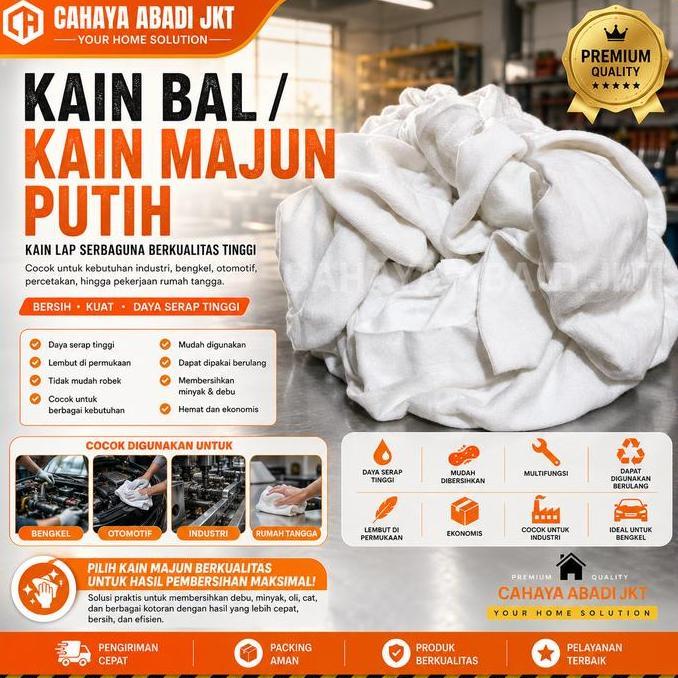Bst Ready Kain Majun / Kain Lap Majun / Kain Bal Super (Per Kg) Best Seller