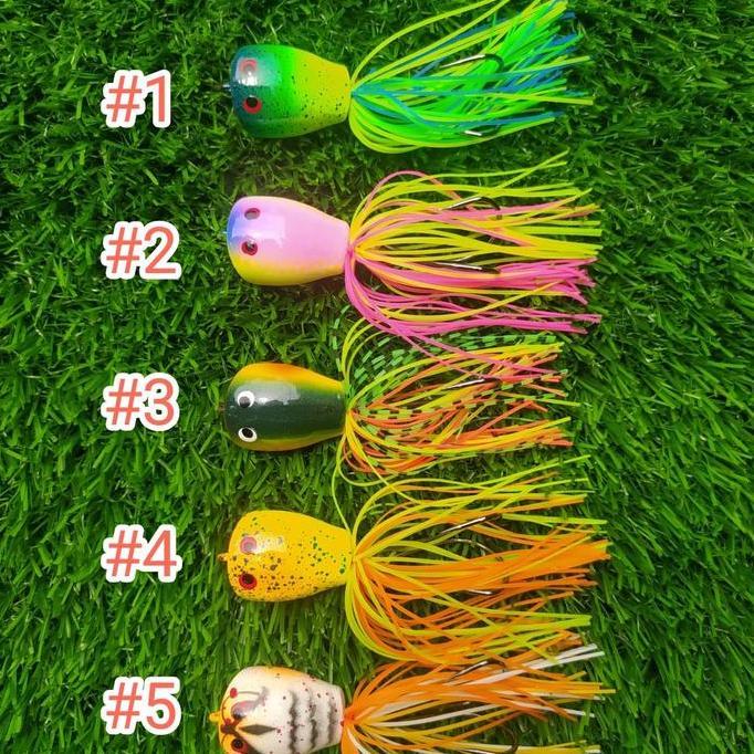 UMPAN CASTING GABUS MINI JUMP FROG ABS 3CM 8GR