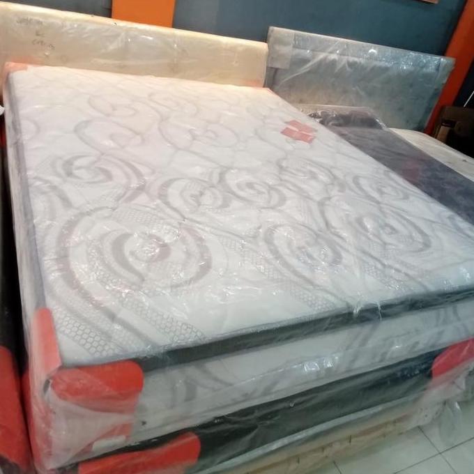 Springbed ROMANCE New Plushtop Boston 120x200 (Bonus Bantal Romance 2 Pcs)