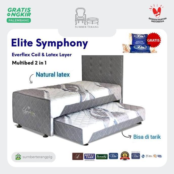 Elite Kasur Symphony / Spring Bed Sorong Anak Elite 2 in 1 Symphony