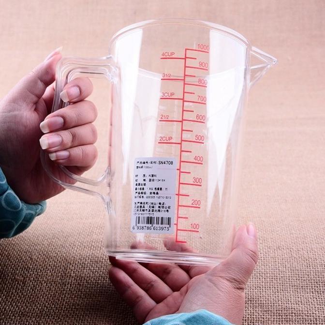 [ ARENSA ] Sanneng SN4710 - Plastic Measuring Cup / Gelas Ukur 3L / 3000cc