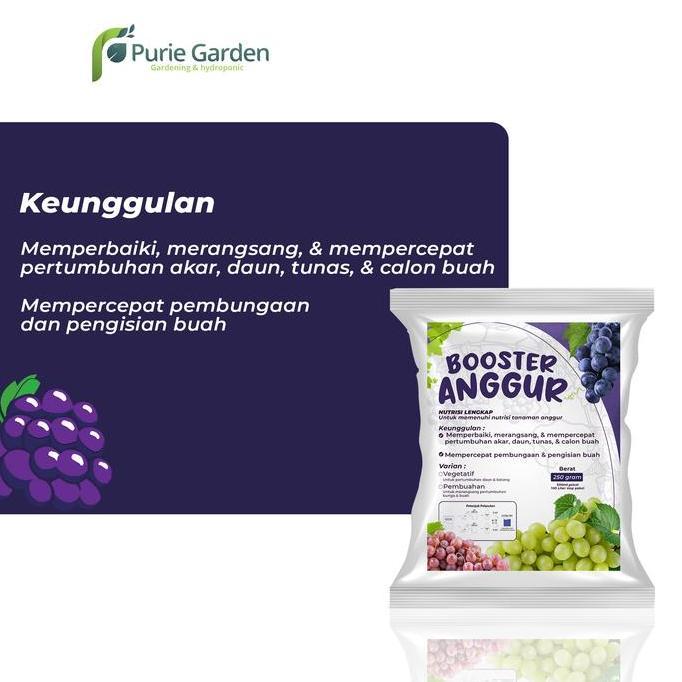 Harve- Pupuk Hidroponik Ab Mix Anggur 250 Gram