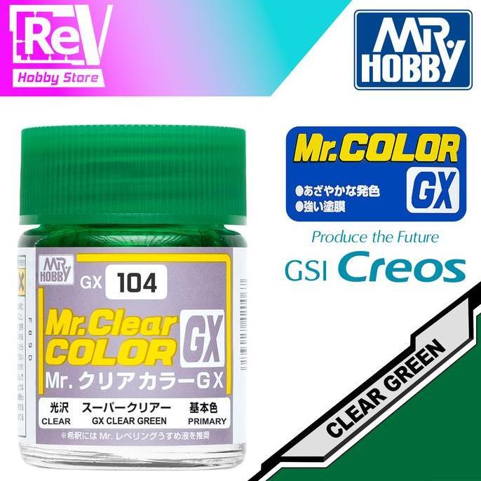 &<&<&<&] MR CLEAR COLOR GREEN GX104 CAT GUNDAM MODEL KIT MG HG PG