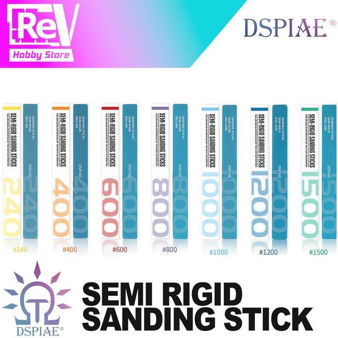 /////] DSPIAE SEMI RIGID SANDING STICKS MSS
