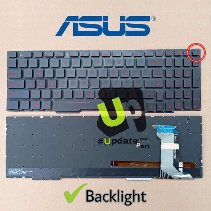 NEW Keyboard Asus ROG Strix FX553 FX553VD FX553VE FX53VD FX753VD FZ53V