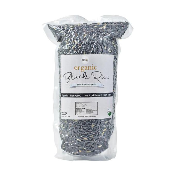 Made- Simply Organic Black Rice ( Beras Hitam Organik ) 1 Kg Porang