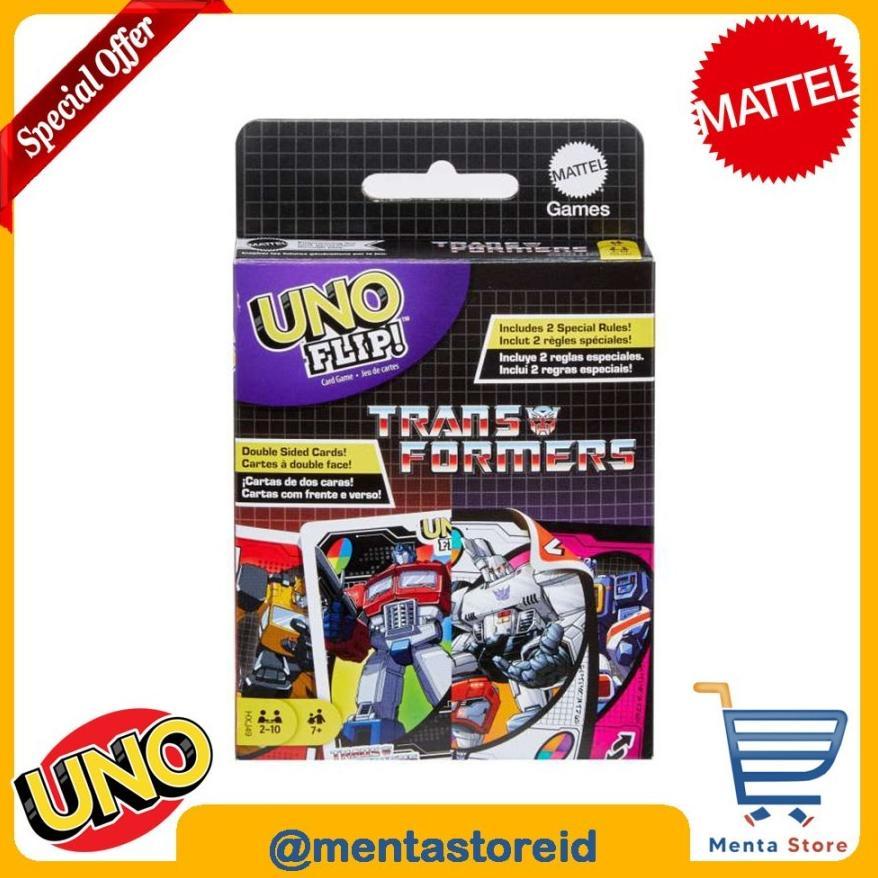 UNO Flip Transformers - Permainan Kartu