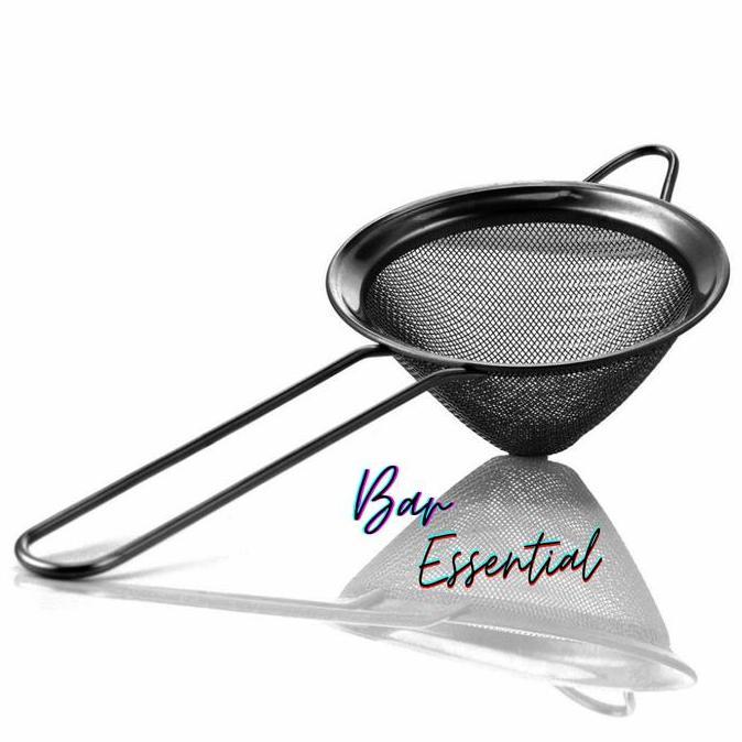 =+=+=+] Classic Conical Fine Strainer Black / / fine strainer / cone strainer