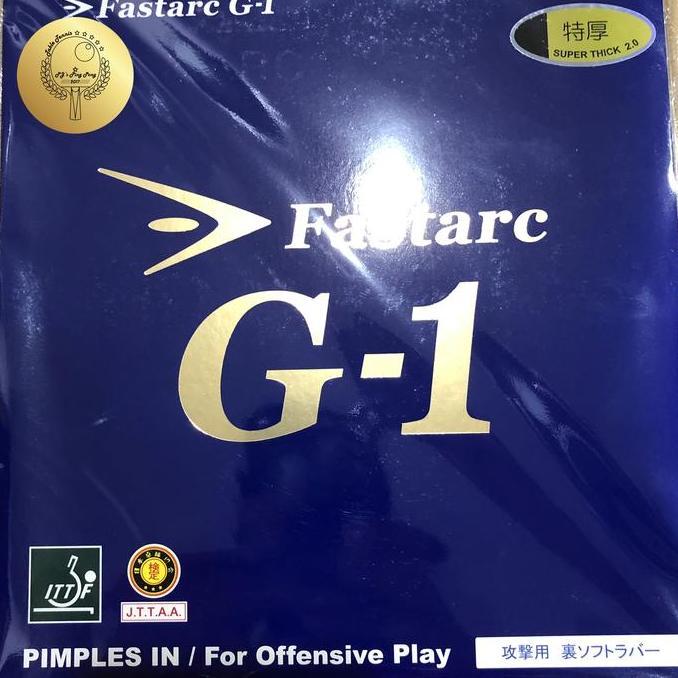 Nittaku Fastarc G1 dan G1 Max Rubber Karet
