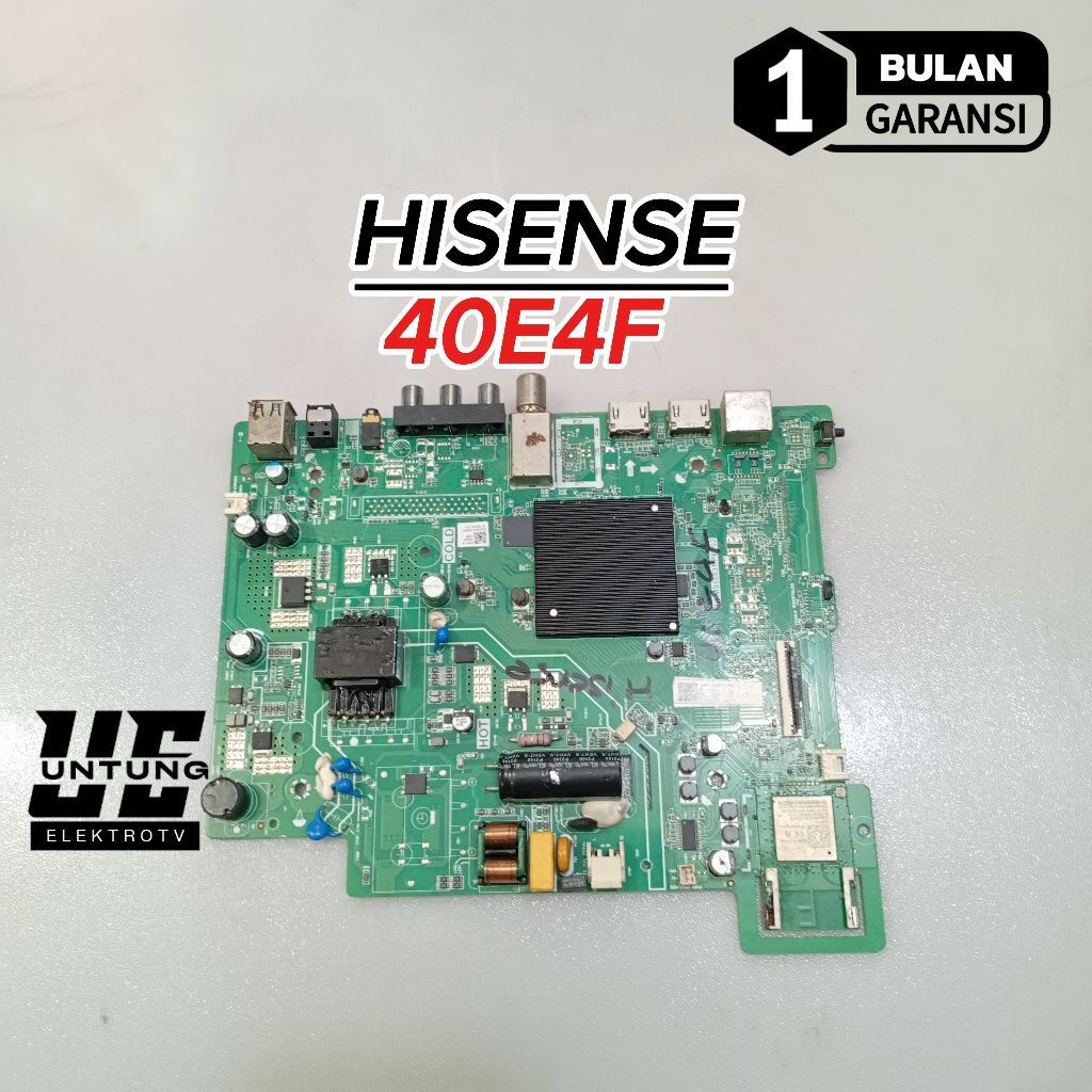 MAINBOARD TV SMART HISENSE 40E4F MOTHERBOARD-MB-MOBO-MODUL MESIN TV SMART HISENSE 40E4F