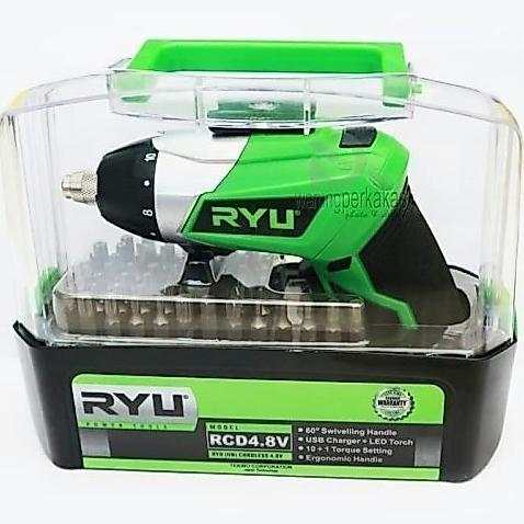 Ryu Bor Obeng Listrik Mini / Cordless Screwdriver Rcd 4.8V