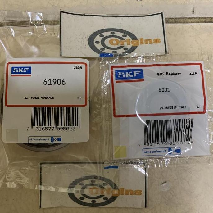 BEARING NOKEN AS JUPITER MX SKF ORINAL 6001 set 61906