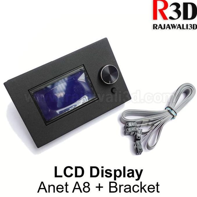 Display Lcd Anet A8 Plus A8Plus A8+ With Bracket Original Anet