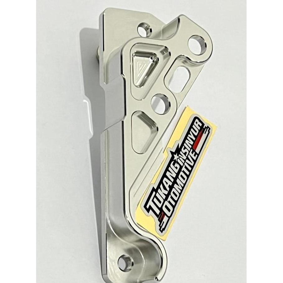 Breket Kaliper Brembo 4P Disc 260mm Shock Standard PCX Alumunium CNC