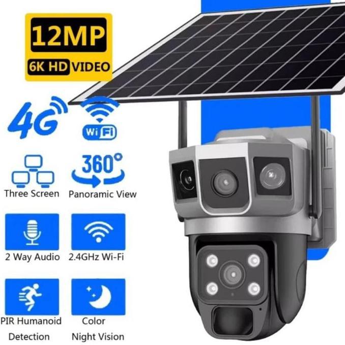 Super Murah, Cctv Gsm 4G Solar Cell Kamera Cctv Solar Panel Surya