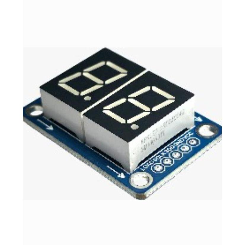 74HC595 2-DIGIT 7-SEGMENT LED MODULE ANTIU