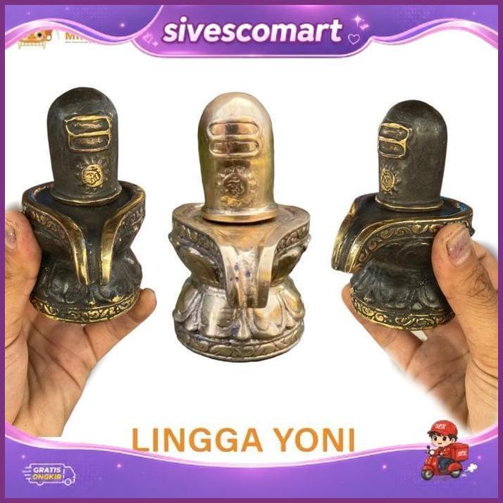 Lingga Yoni Kuningan - Lingga Yoni Besi Sarana Pemujaan - Lingga Siwa