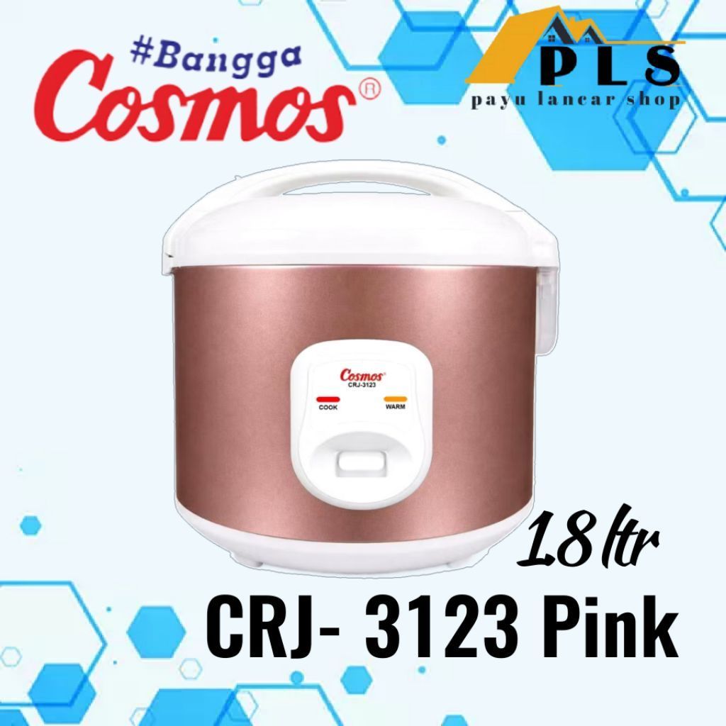 COSMOS magicom 1.8 liter CRJ 3123 P, magiccom cosmos crj3123pink