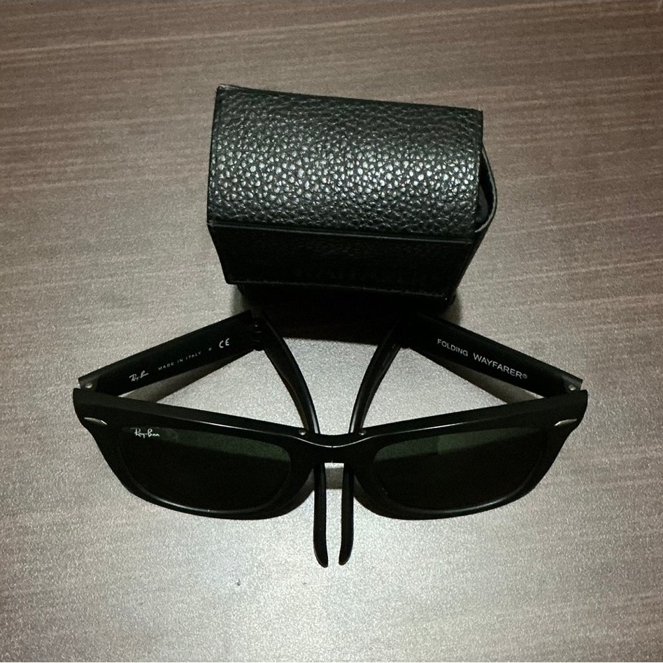 Ray-Ban Folding Wayfarer RB4105 601-S size 50