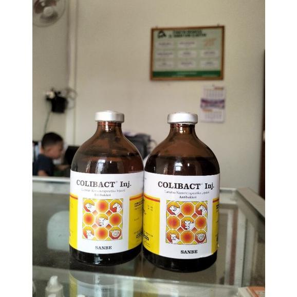 TURUN HARGAA COLIBACT INJEK 100 ML - OBAT ANTIBIOTIK DAN  OBAT DIARE PADA SAPI KAMBING DOMBA HEWAN T