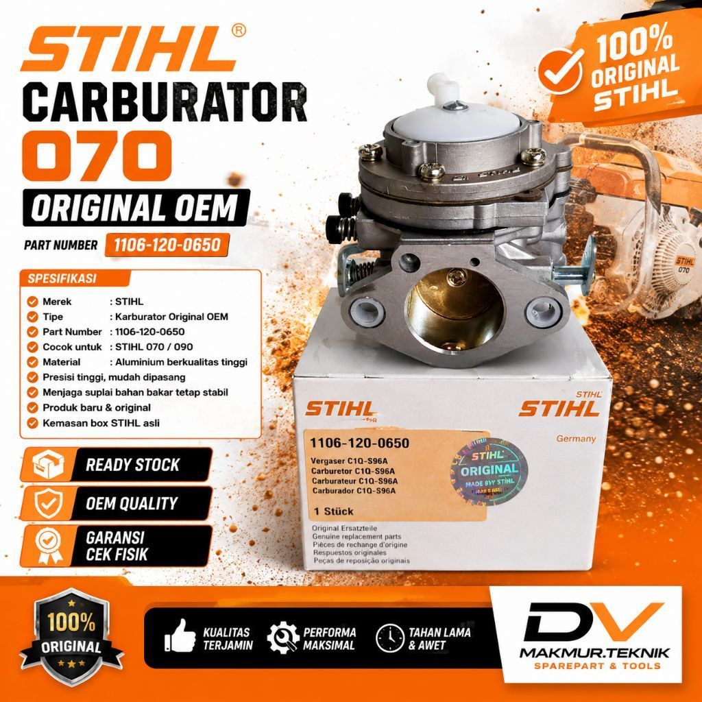 Carbulator Assy Chainsaw STIHL 070 / MS 720/ Karburator Senso STIHL 070/720