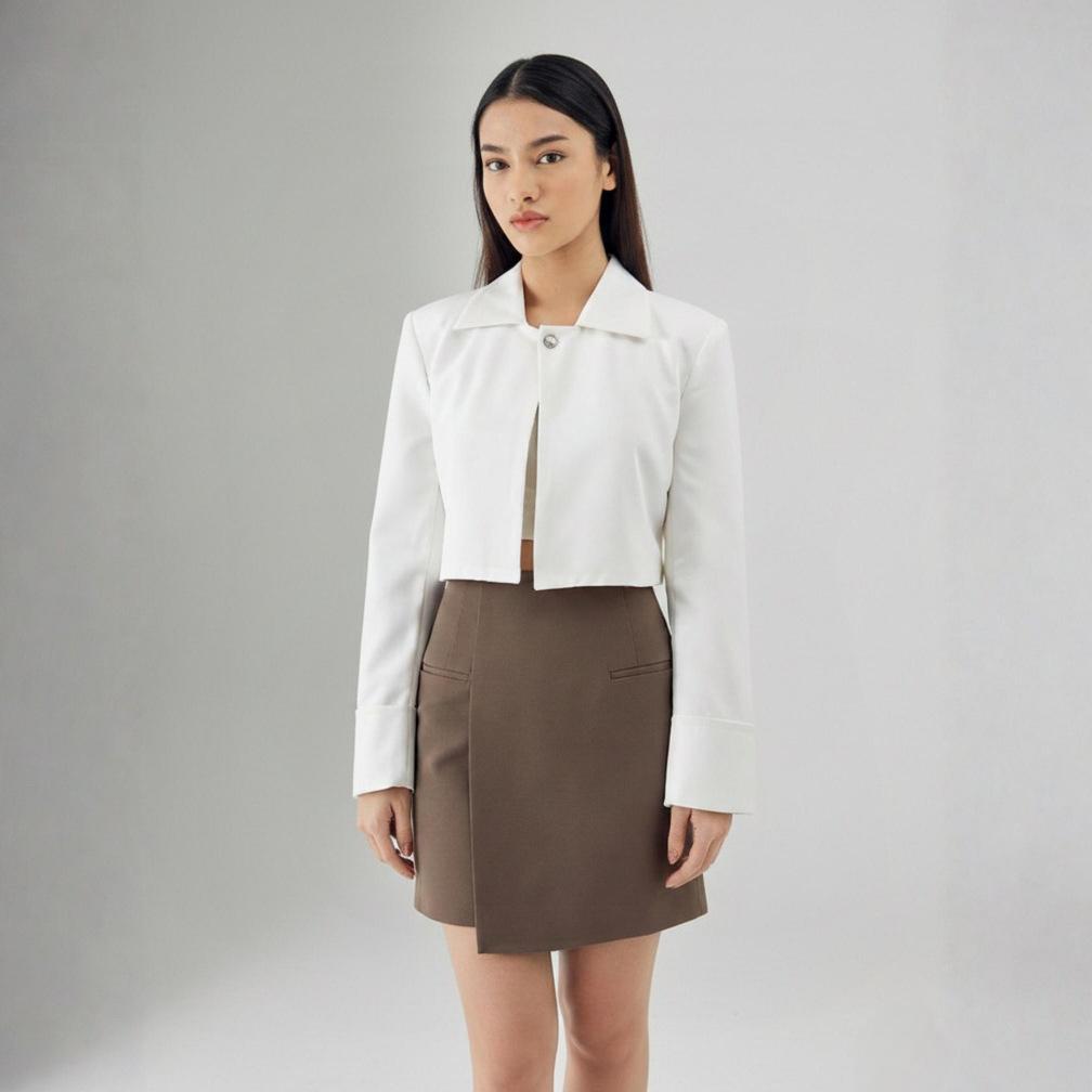 Griezmo - Blazer Wanita Crop / Outer Crop Wanita / Blazer Crop Korea / Blazer Wanita Korean Style