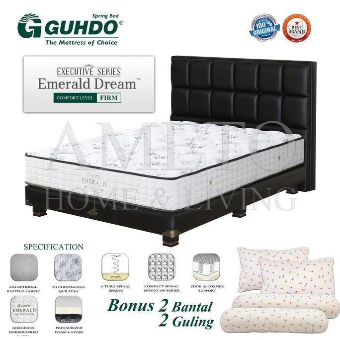 Spring Bed Guhdo Emerald Dream 160 x 200 - Legacy Style Full Set