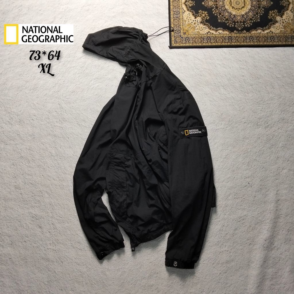 Jacket tipis sport running natgeo original 100% size XL