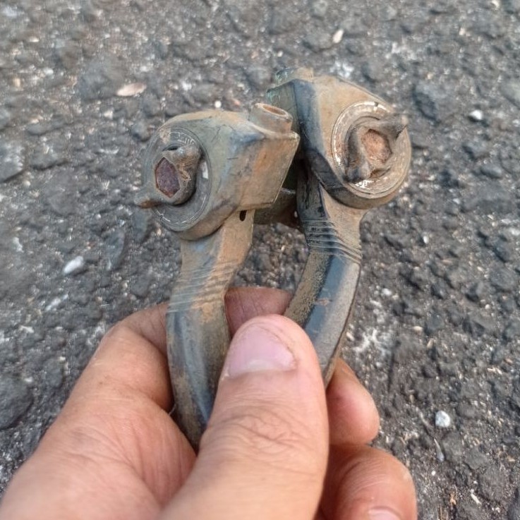 Shifter Sepeda mtb model Friksi merk Shimano Second antiq