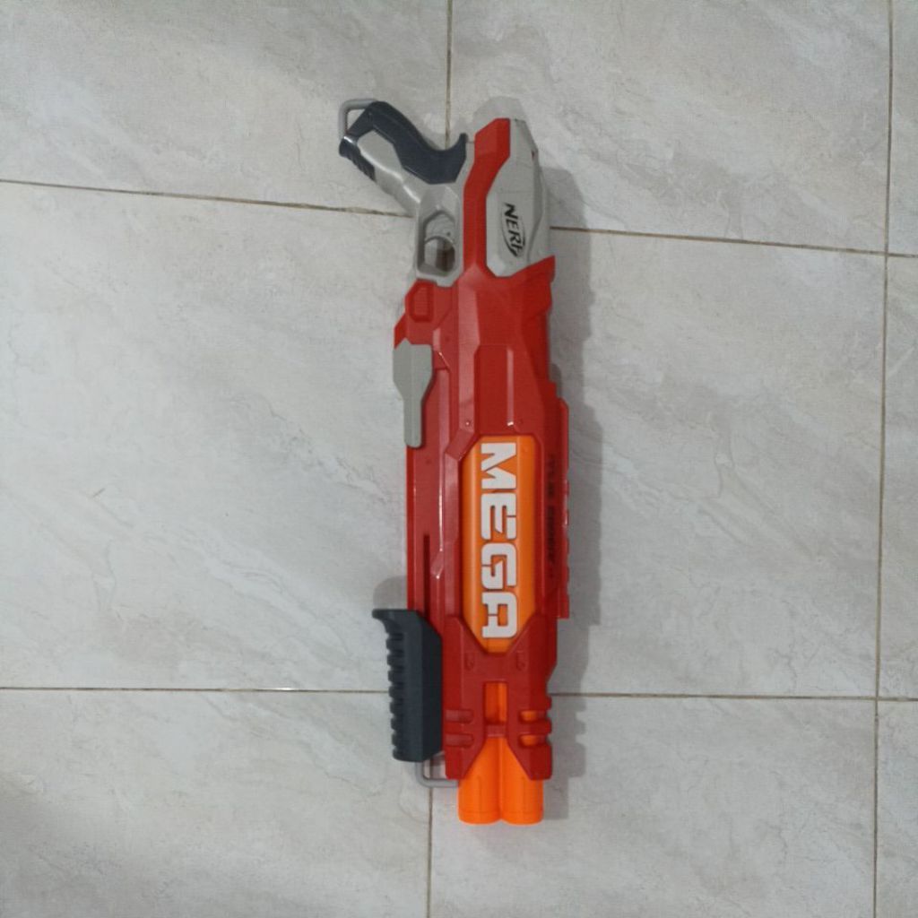 Mainan [PRELOVED] Nerf N-Strike Mega DoubleBreach Blaster