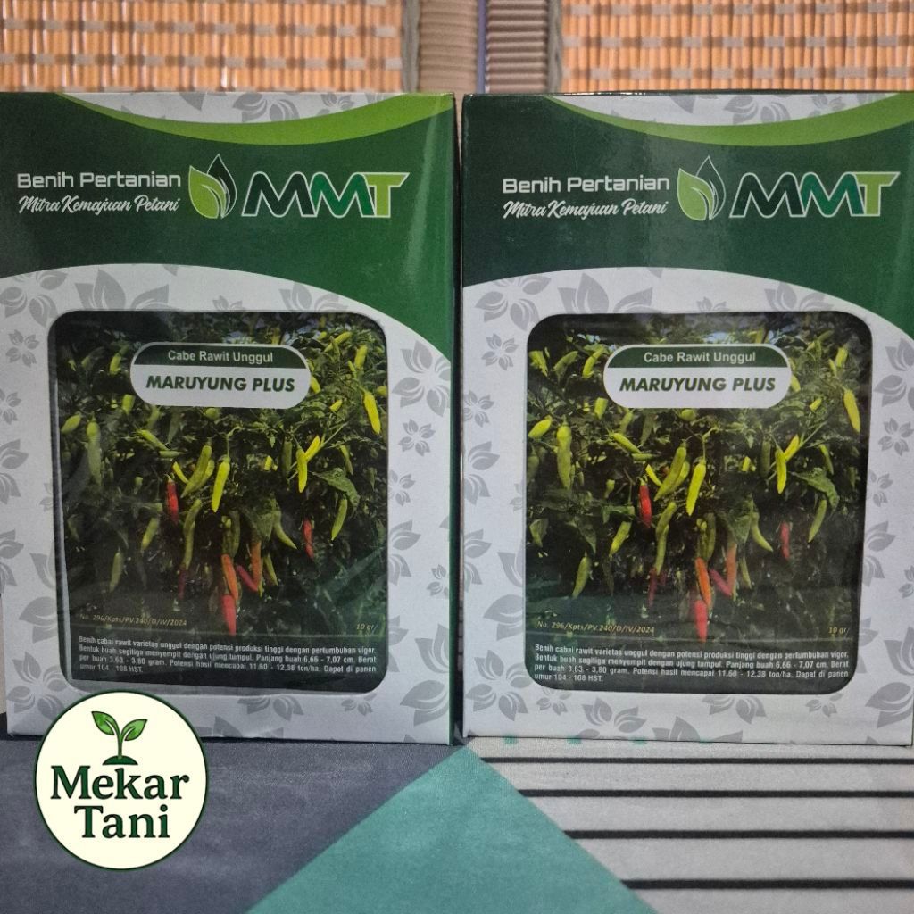 Benih Cabe Maruyung Plus 10gr Original MMT