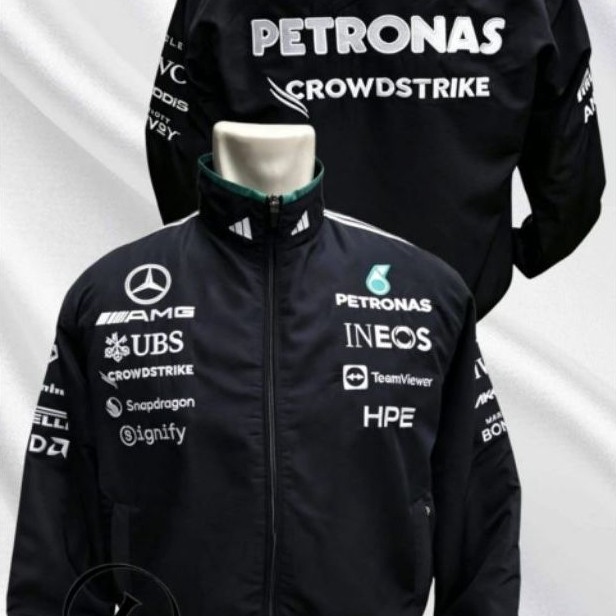 Jaket Bomber Racing  Mercedes Petronas F1 Premium Art 1093